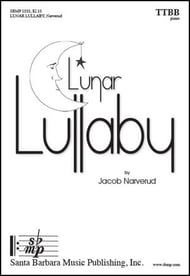 Lunar Lullaby TTBB choral sheet music cover Thumbnail